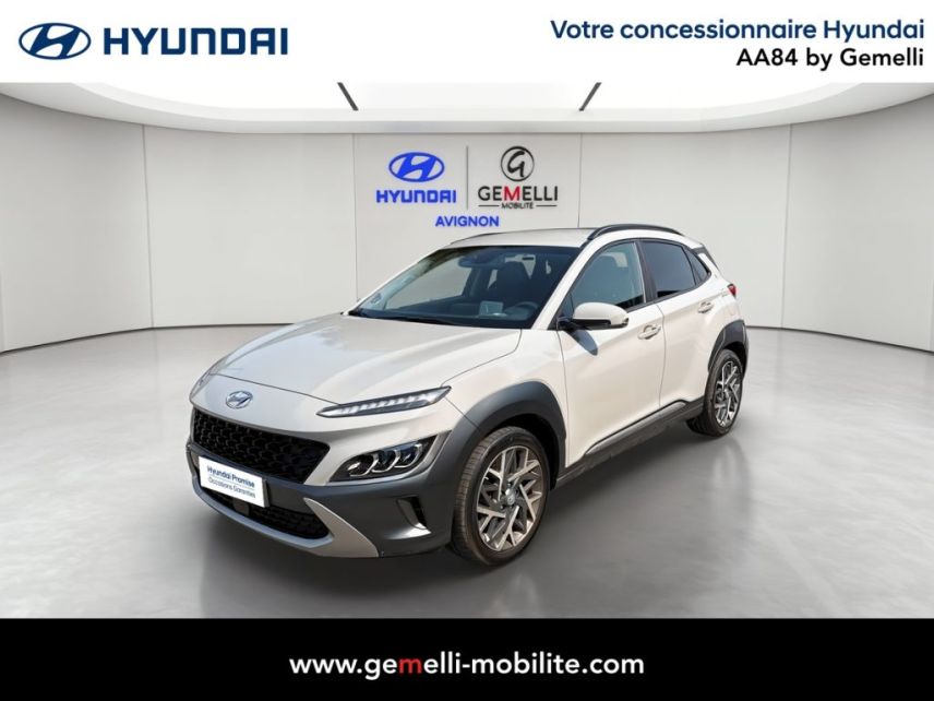 84130 : Hyundai Avignon - Actions Automobiles 84 - HYUNDAI KONA HYBRID Executive - KONA - Gris - Automate sequentiel - Essence / Courant électrique