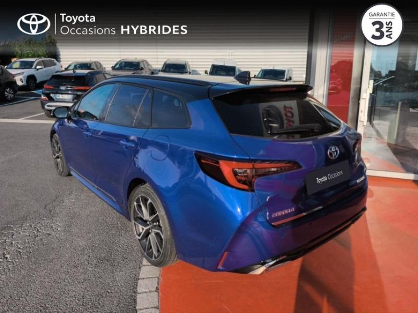 50000 : Hyundai Saint-Lô - GCA - TOYOTA Corolla Touring Spt - Corolla Touring Spt - Bleu Genièvre métallisé Bi-ton - Traction - Hybride : Essence/Electrique