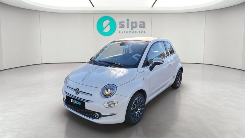 33140 : Hyundai - Sipa Automobiles – Bordeaux Sud - Villenave d’Ornon - FIAT 500C SERIE 9 EURO 6D-FULL Dolcevita - 500 II - Blanc - Boîte manuelle - Essence sans plomb