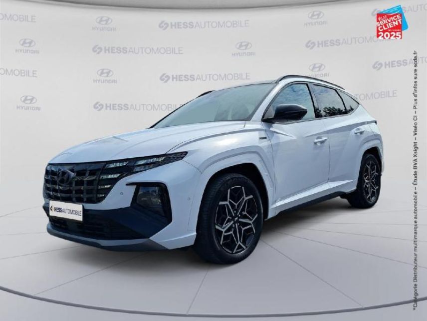 51100 : Hyundai Reims - HESS Automobile - HYUNDAI Tucson - Tucson - Serenity White Métal - Traction - Hybride : Essence/Electrique