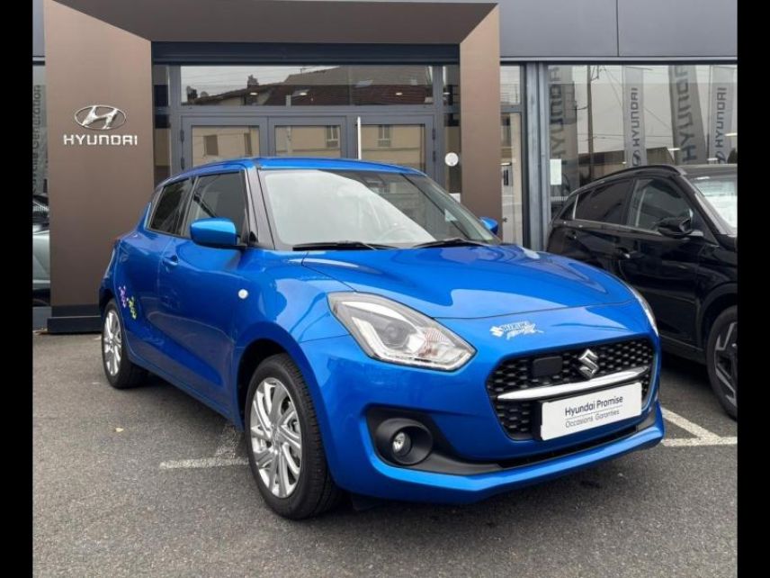 95100 : Hyundai Argenteuil - BNA - SUZUKI Swift - Swift - Speedy Blue métallisé - Traction - Essence/Micro-Hybride