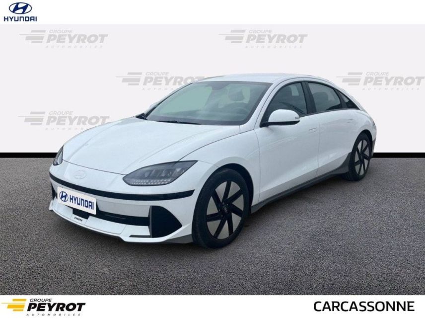 11020 : Hyundai Carcassonne - HMDS - HYUNDAI IONIQ 6 Intuitive - IONIQ 6 - SERENITY WHITE - Automate à fonct. Continu - Courant électrique