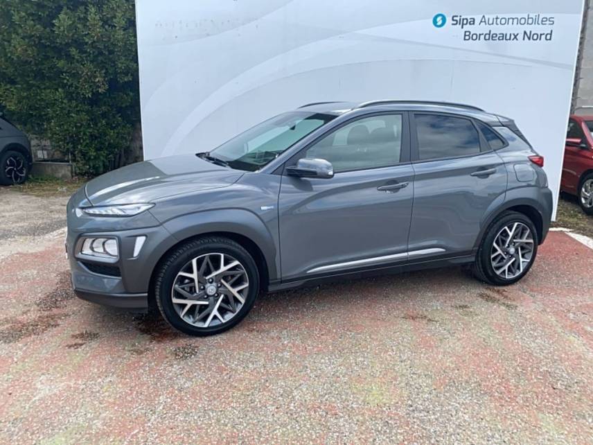 33110 : Hyundai Bordeaux Nord Le Bouscat - Sipa Automobiles - HYUNDAI KONA HYBRID Creative - KONA - Gris - Automate sequentiel - Essence / Courant électrique