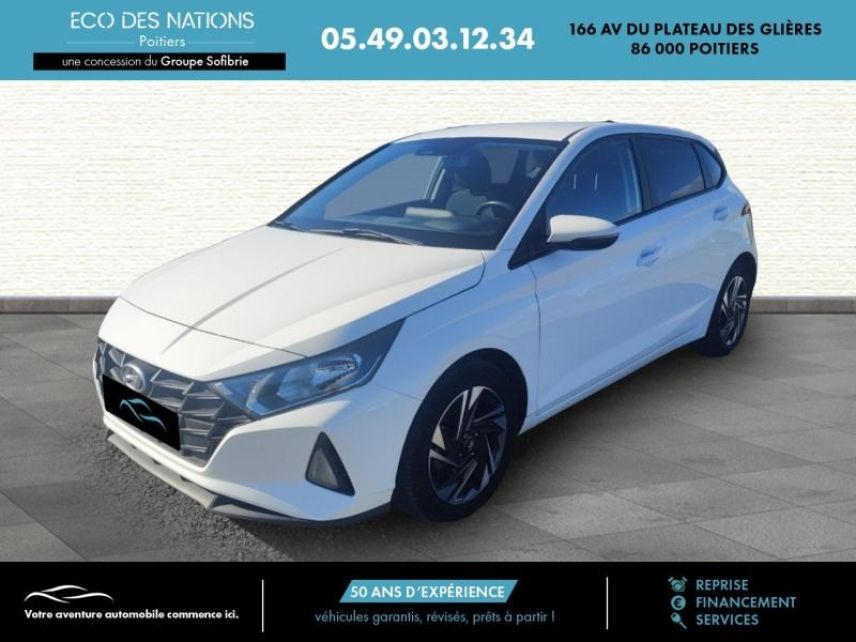 86000 : Hyundai Poitiers - Eco des Nations - HYUNDAI i20 - i20 - Blanc - Traction - Essence
