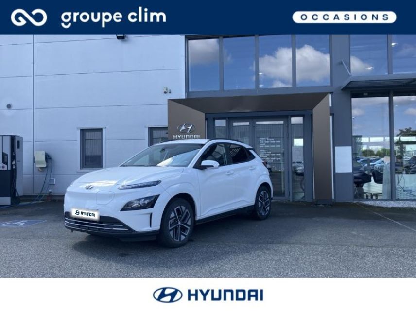 65000 : Hyundai Tarbes i-AUTO - HYUNDAI Kona - Kona - Chalk White Métal - Traction - Electrique