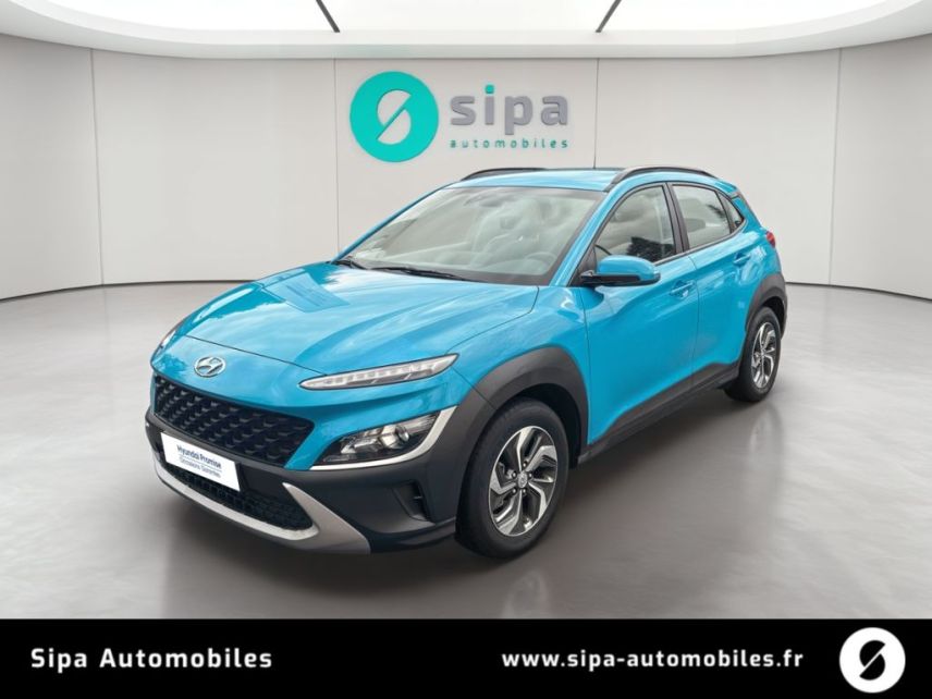 33140 : Hyundai - Sipa Automobiles – Bordeaux Sud - Villenave d’Ornon - HYUNDAI KONA HYBRID Initia - KONA HYBRID (10/2020) - BLEU FONCE - Automate sequentiel - Essence / Courant électrique