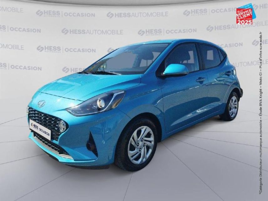 67800 : Hyundai Strasbourg - HESS Automobile - HYUNDAI i10 - i10 - Aqua Turquoise Métal - Traction - Essence