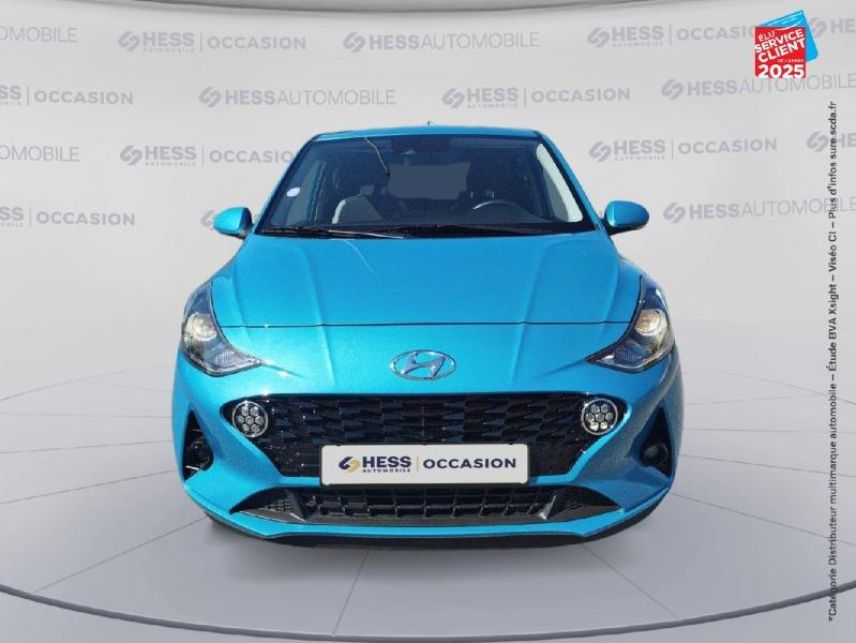 67800 : Hyundai Strasbourg - HESS Automobile - HYUNDAI i10 - i10 - Aqua Turquoise Métal - Traction - Essence