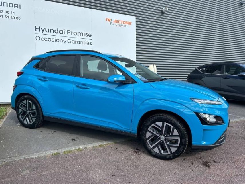 14100 : Hyundai Lisieux - Trajectoire Automobiles - HYUNDAI Kona - Kona - Bleu - Traction - Electrique