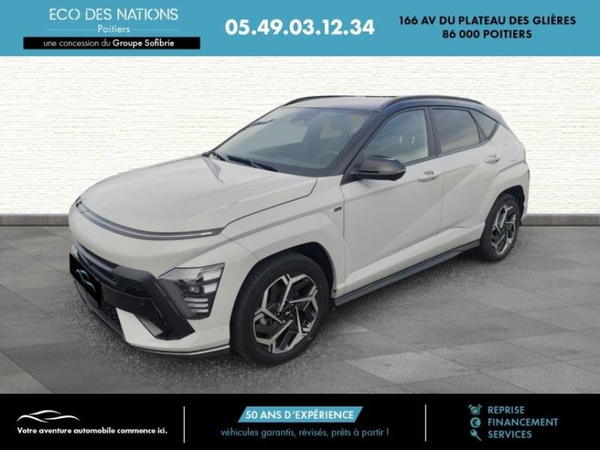 86000 : Hyundai Poitiers - Eco des Nations - HYUNDAI Kona - Kona - Ecotronic Gray prl mtl/Toit/rétros Black - Traction - Hybride : Essence/Electrique