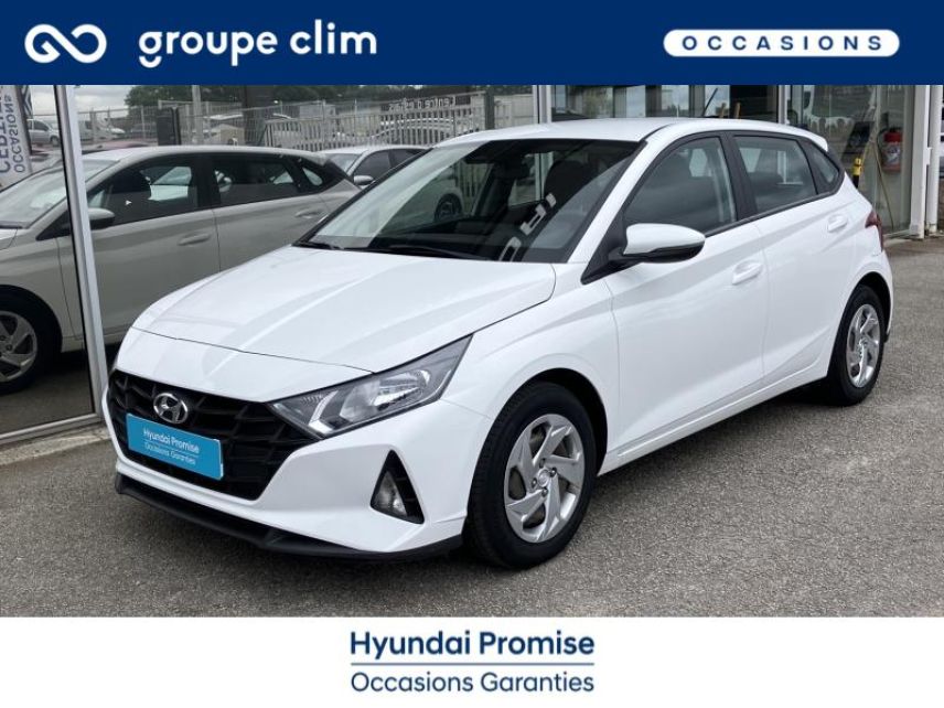 87280 : Hyundai Limoges - Motors Cars - HYUNDAI i20 - i20 - Polar White - Traction - Essence