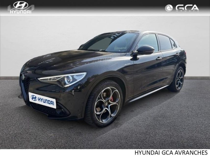 50300 : Hyundai Avranches - GCA - ALFA ROMEO Stelvio - Stelvio - Noir Vulcano Métallisée - Transmission intégrale - Diesel