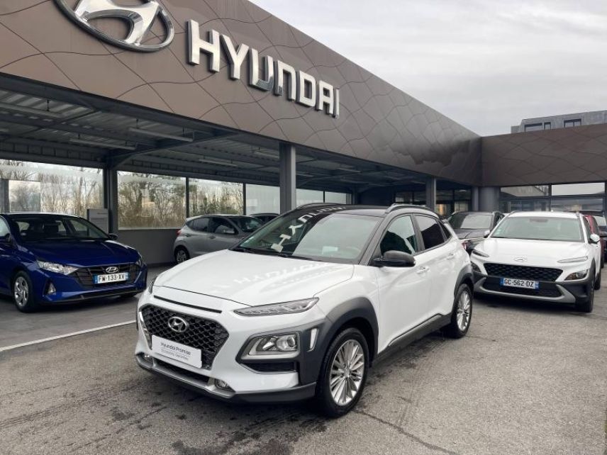 64100 : Hyundai Bayonne - Oceanic Auto - HYUNDAI Kona - Kona - Chalk White Métal - Traction - Essence