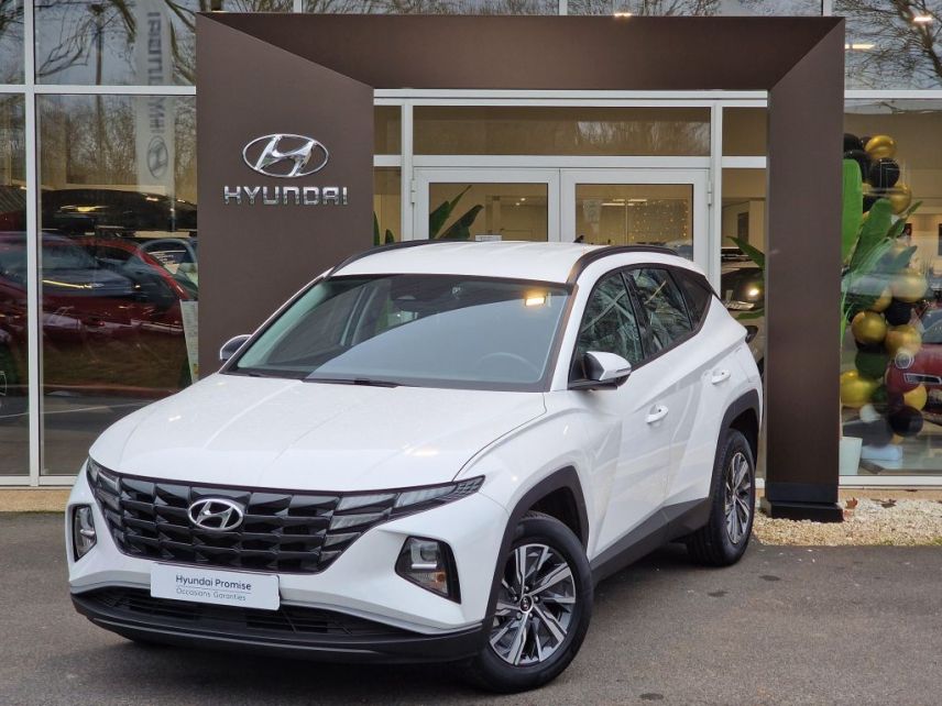77240 : Hyundai Melun - CAP FOURNIER - HYUNDAI TUCSON INTUITIVE - TUCSON IV - Blanc - Boîte automatique - Essence / Courant électrique