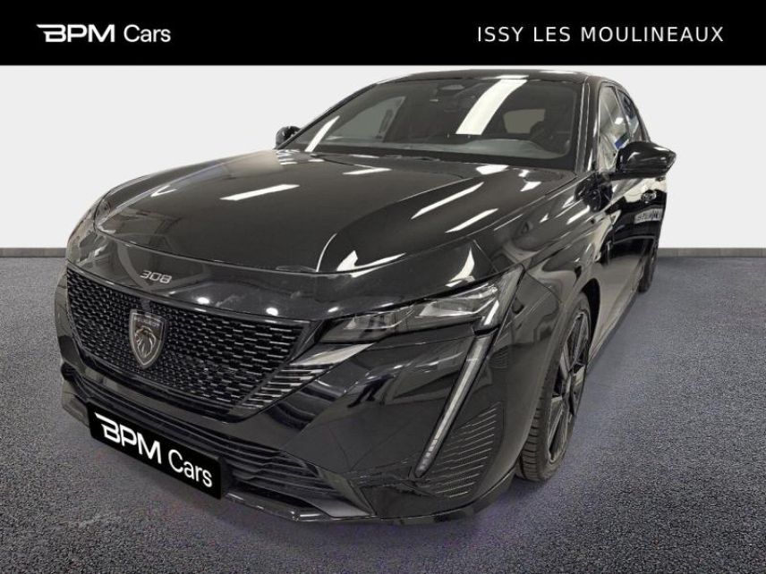 92130 : Hyundai ISSY-LES-MOULINEAUX - BPM Cars - PEUGEOT 308 - 308 - Noir Perla Nera (M) - Traction - Hybride rechargeable : Essence/Electrique