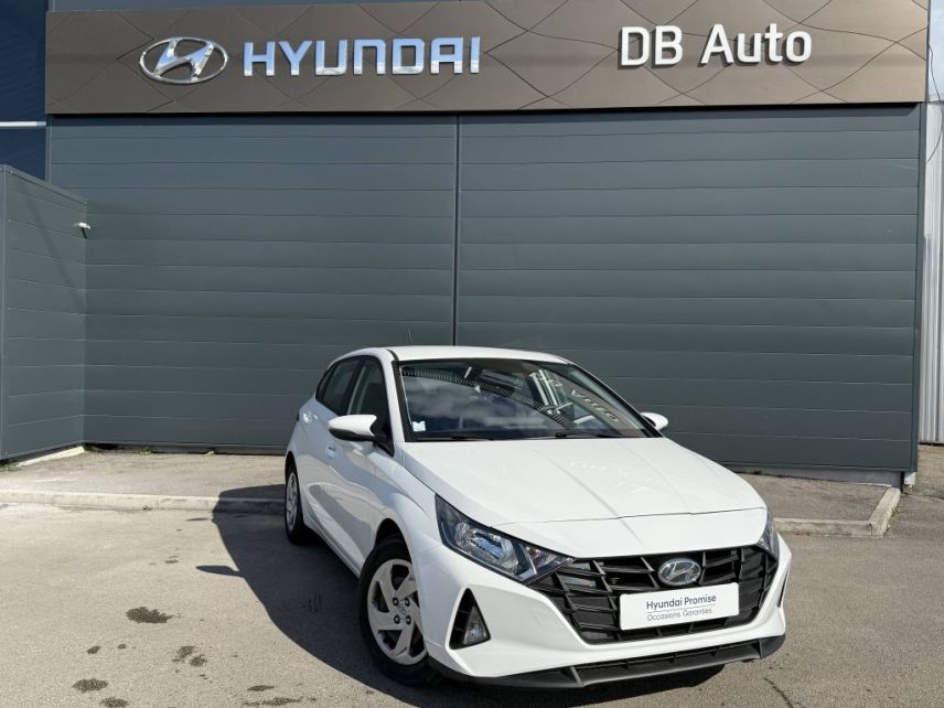 21300 : Hyundai Dijon - Privilège Automobiles - HYUNDAI i20 Initia - i20 III - Blanc - Boîte manuelle - Essence sans plomb