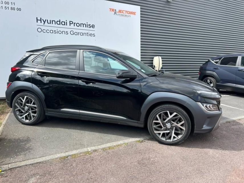 14100 : Hyundai Lisieux - Trajectoire Automobiles - HYUNDAI Kona - Kona - Phantom Black Métal - Traction - Hybride : Essence/Electrique