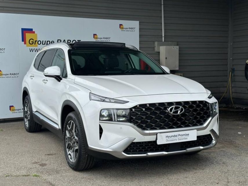 78310 : Hyundai Coignières - Socohy | Groupe Rabot - HYUNDAI Santa Fe - Santa Fe - Creamy White Métal - Transmission intégrale - Hybride rechargeable : Essence/Electrique