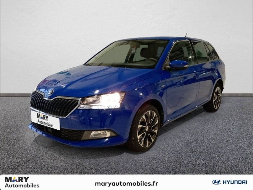 02100 : Hyundai Saint-Quentin - Mary Automobiles - SKODA FABIA COMBI Drive 125 ans - FABIA III - Bleu Energy/Bleu Energy - Boîte manuelle - Essence sans plomb