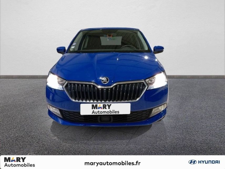 02100 : Hyundai Saint-Quentin - Mary Automobiles - SKODA FABIA COMBI Drive 125 ans - FABIA III - Bleu Energy/Bleu Energy - Boîte manuelle - Essence sans plomb