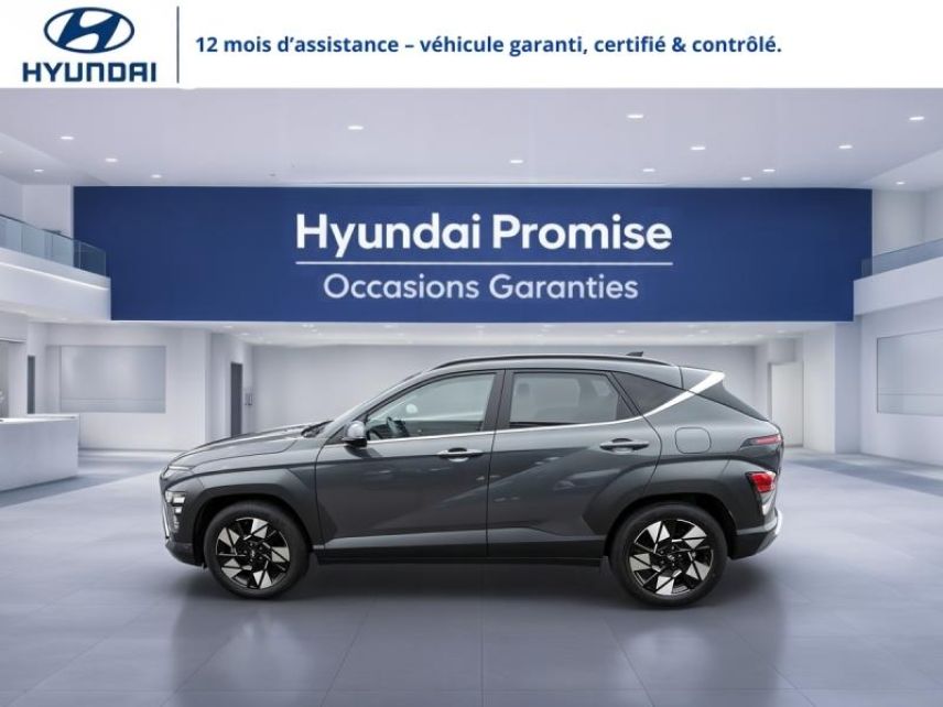 29200 : Hyundai Brest - Iroise Automobiles - HYUNDAI Kona - Kona - Ecotronic Gray perlé métallisé - Traction - Hybride : Essence/Electrique