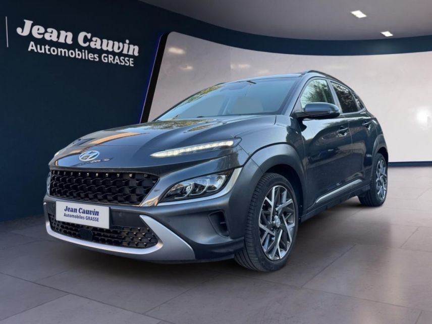 06130 : Hyundai Grasse - Garage Jean Cauvin - HYUNDAI KONA HYBRID EXECUTIVE - KONA - Gris - Automate sequentiel - Essence / Courant électrique