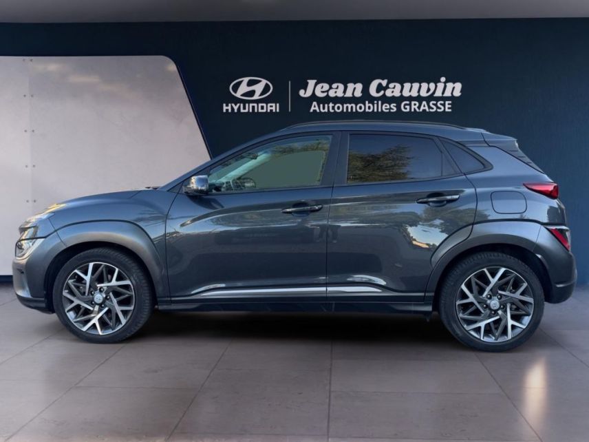 06130 : Hyundai Grasse - Garage Jean Cauvin - HYUNDAI KONA HYBRID EXECUTIVE - KONA - Gris - Automate sequentiel - Essence / Courant électrique