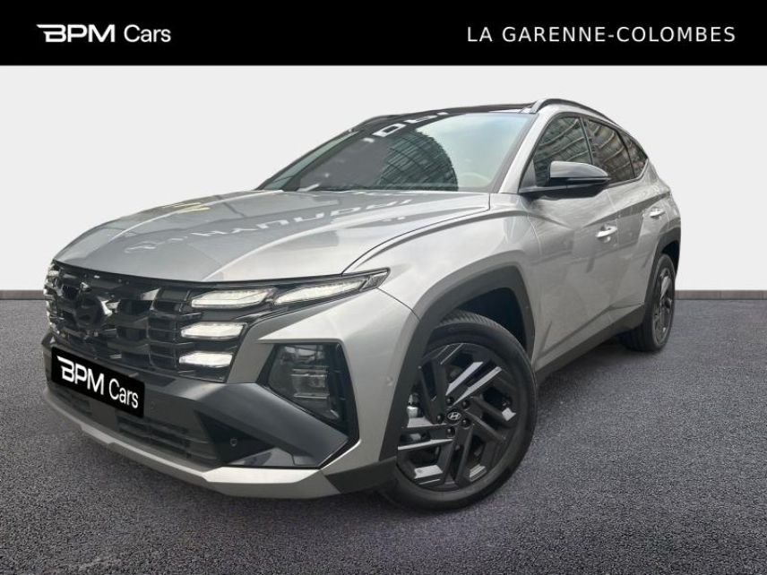 92250 : Hyundai La Garenne-Colombes - BPM Cars - HYUNDAI Tucson - Tucson - Shimmering Silver Métal - Traction - Hybride : Essence/Electrique