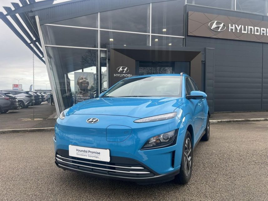 21300 : Hyundai Dijon - Privilège Automobiles - HYUNDAI KONA ELECTRIC Intuitive - KONA ELECTRIC (12/2020-08/2023) - Bleu - Automate à fonct. Continu - Courant électrique