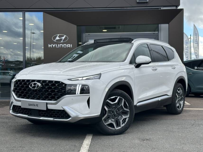 57200 : Hyundai Sarreguemines - Theobald Automobiles - HYUNDAI Santa Fe - Santa Fe - Glacier White Métal - Traction - Hybride : Essence/Electrique