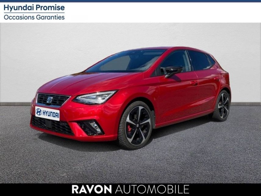 42100 : Hyundai Saint-Etienne - Ravon Automobile - SEAT IBIZA FR - IBIZA V - Rouge - Boîte manuelle - Essence sans plomb