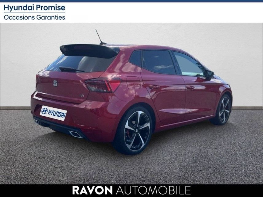 42100 : Hyundai Saint-Etienne - Ravon Automobile - SEAT IBIZA FR - IBIZA V - Rouge - Boîte manuelle - Essence sans plomb