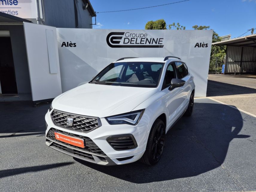 30100 : Hyundai Alès - Auto Hall - SEAT ATECA FR - ATECA - Blanc - Automate sequentiel - Essence sans plomb