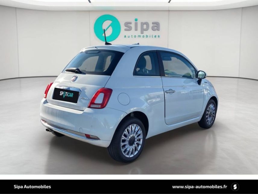 31200 : Hyundai TOULOUSE NORD - AUTO NORD - FIAT 500 SERIE 9 EURO 6D-FULL Dolcevita - 500 II - BLANC - Boîte manuelle - Essence sans plomb