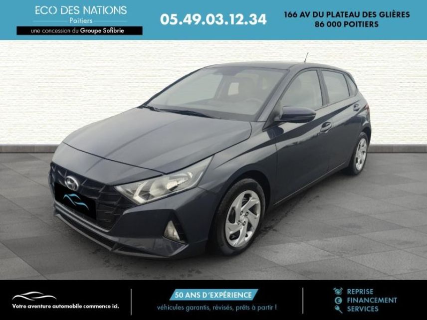 86000 : Hyundai Poitiers - Eco des Nations - HYUNDAI i20 - i20 - Gris fonce - Traction - Essence