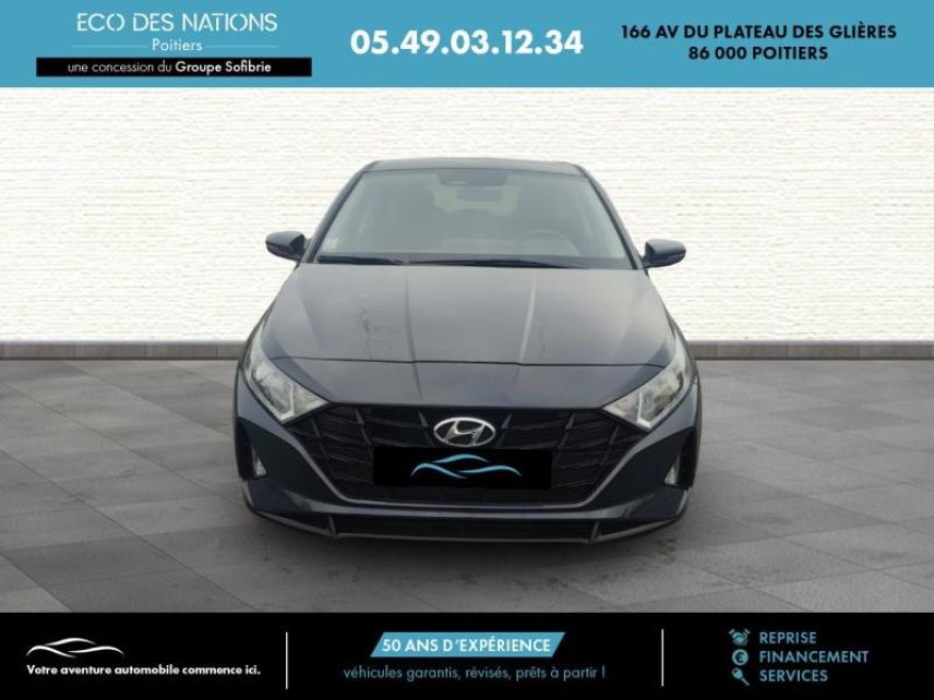 86000 : Hyundai Poitiers - Eco des Nations - HYUNDAI i20 - i20 - Gris fonce - Traction - Essence