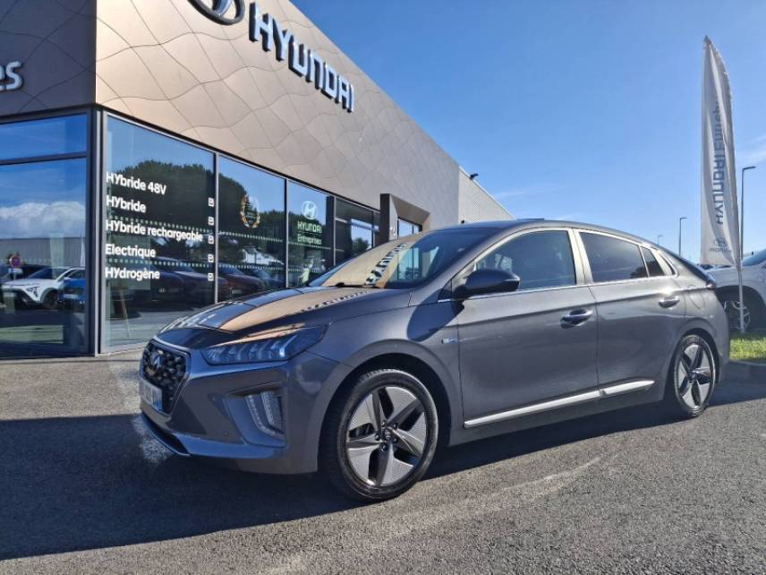 56000 : Hyundai Vannes - Park Lann Automobiles - HYUNDAI Ioniq - Ioniq - Amazon Grey Métal - Traction - Hybride : Essence/Electrique