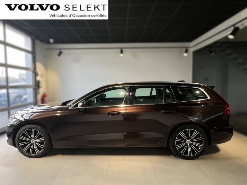 59640 : Hyundai Dunkerque - Europ&#039;Auto - VOLVO V60 - V60 - Brun Érable Métallisé - Traction - Diesel/Micro-Hybride
