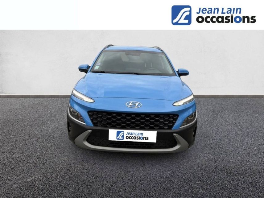 73290 : Hyundai Chambéry - Jean Lain Mobilités - HYUNDAI KONA HYBRID Intuitive - KONA - Bleu - Automate sequentiel - Essence / Courant électrique