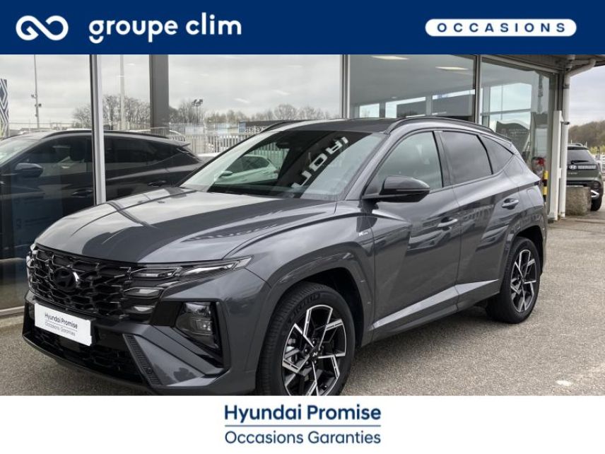 87280 : Hyundai Limoges - Motors Cars - HYUNDAI Tucson - Tucson - Ecotronic Gray Métal/Toit/rétros Black - Traction - Hybride : Essence/Electrique