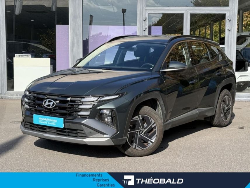 57100 : Hyundai Thionville - Théobald Automobiles - HYUNDAI Tucson - Tucson - Cypress Green Métal - Traction - Hybride : Essence/Electrique