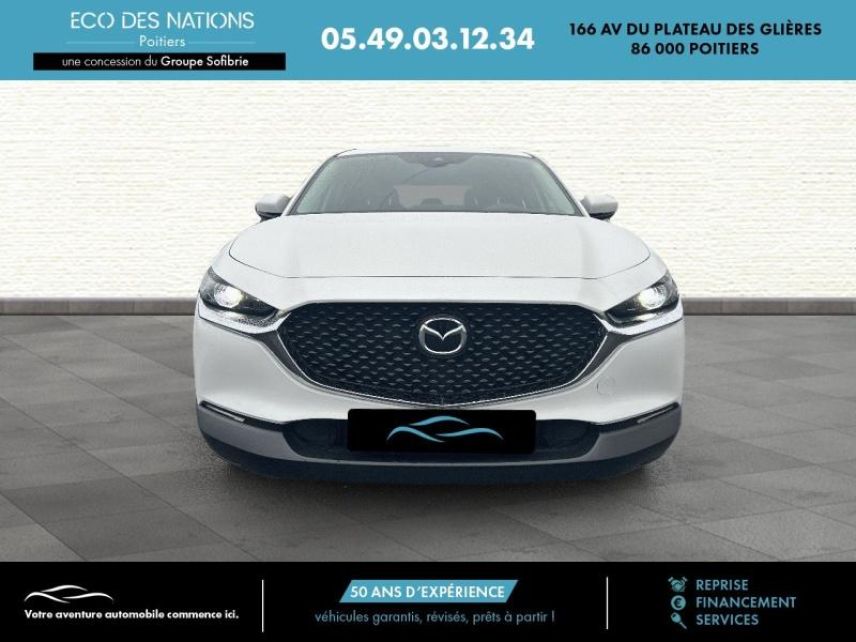86000 : Hyundai Poitiers - Eco des Nations - MAZDA CX-30 - CX-30 - Blanc - Traction - Essence/Micro-Hybride