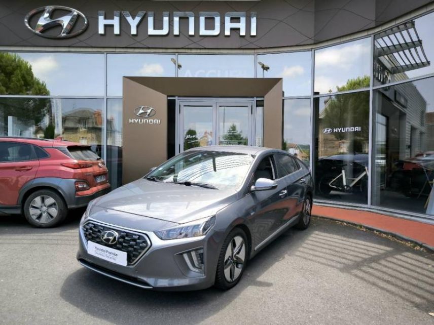 19100 : Hyundai Brive-la-Gaillarde - Garage Pouget - HYUNDAI Ioniq - Ioniq - Amazon Grey Métal - Traction - Hybride : Essence/Electrique