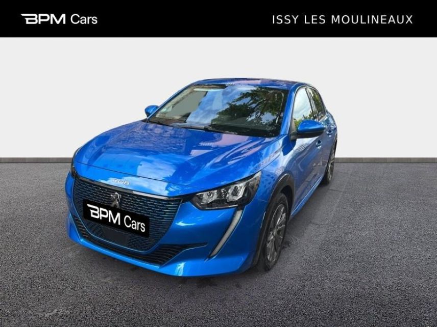 92130 : Hyundai ISSY-LES-MOULINEAUX - BPM Cars - PEUGEOT 208 - 208 - Bleu Vertigo (V) - Traction - Electrique