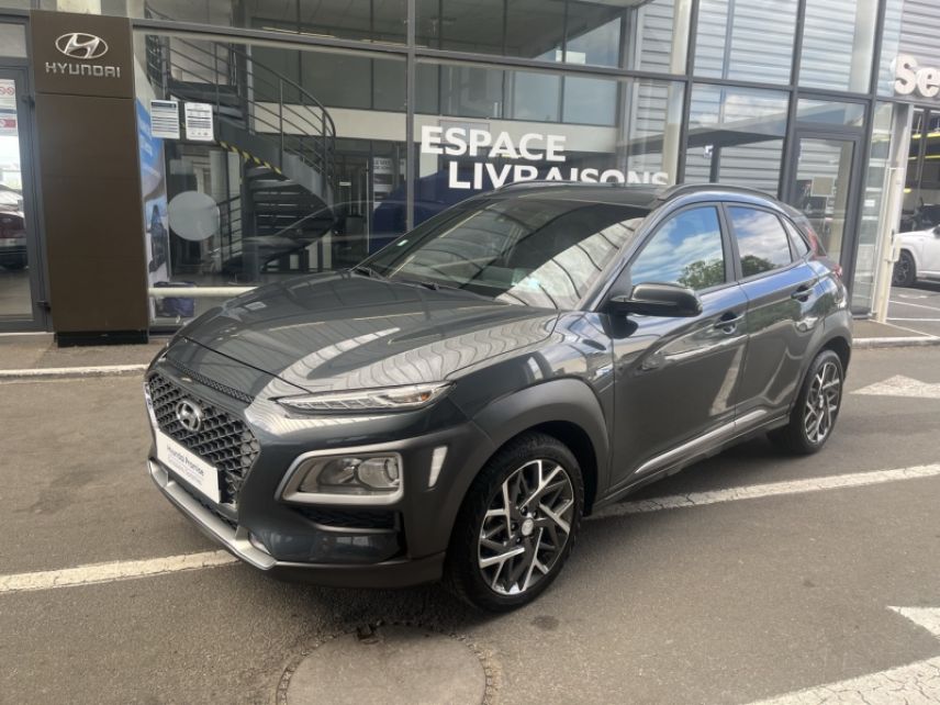45000 : Hyundai Orléans Motors - HYUNDAI Kona - Kona - Dark Knight Métal - Traction - Hybride : Essence/Electrique