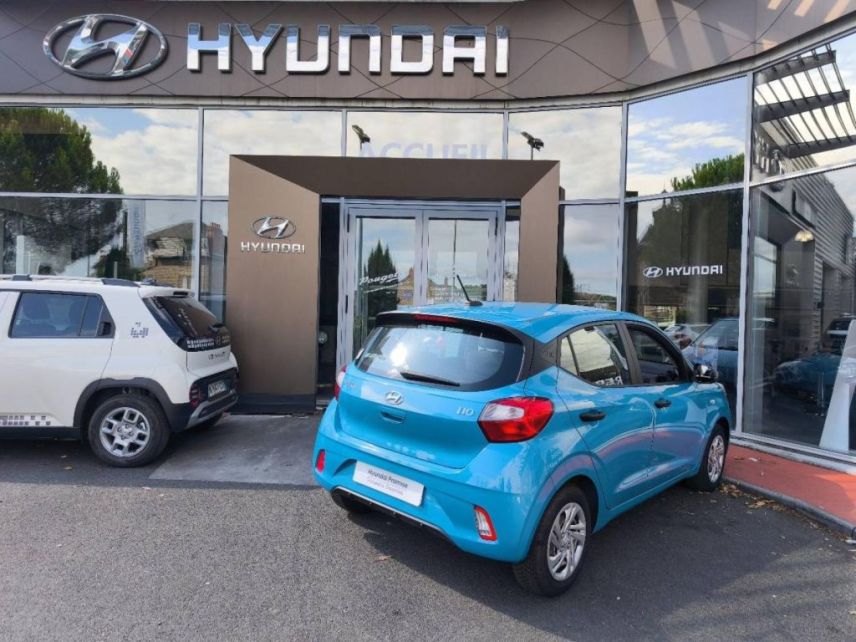 19100 : Hyundai Brive-la-Gaillarde - Garage Pouget - HYUNDAI i10 - i10 - Aqua Turquoise Métal - Traction - Essence