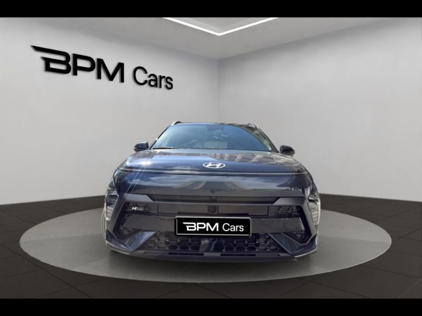 75013 : Hyundai Paris 13 - BPM Cars - HYUNDAI Kona - Kona - Cyber Gray métallisé/Toit/rétros Black - Traction - Hybride : Essence/Electrique