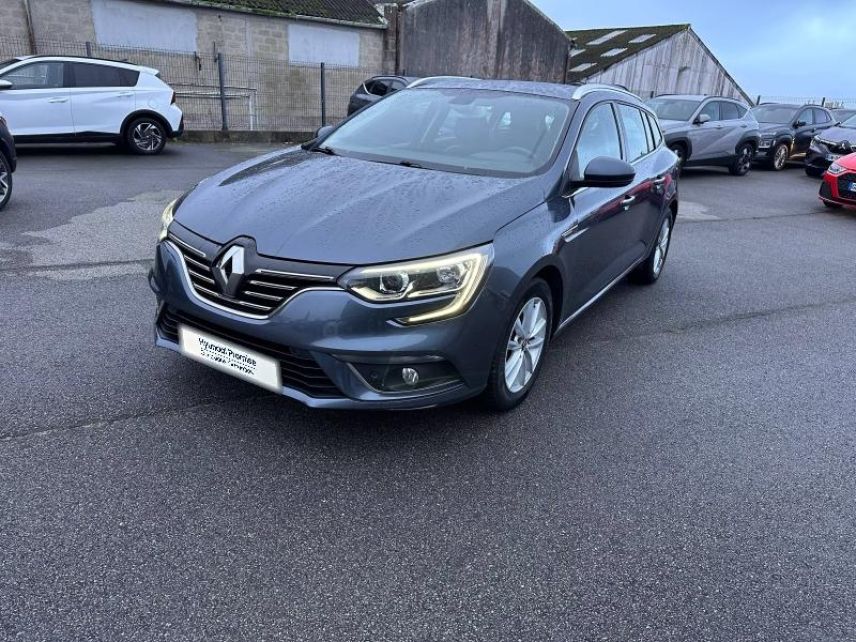 29200 : Hyundai Brest - Iroise Automobiles - RENAULT Megane Estate - Megane Estate - Bleu Iron - Traction - Essence