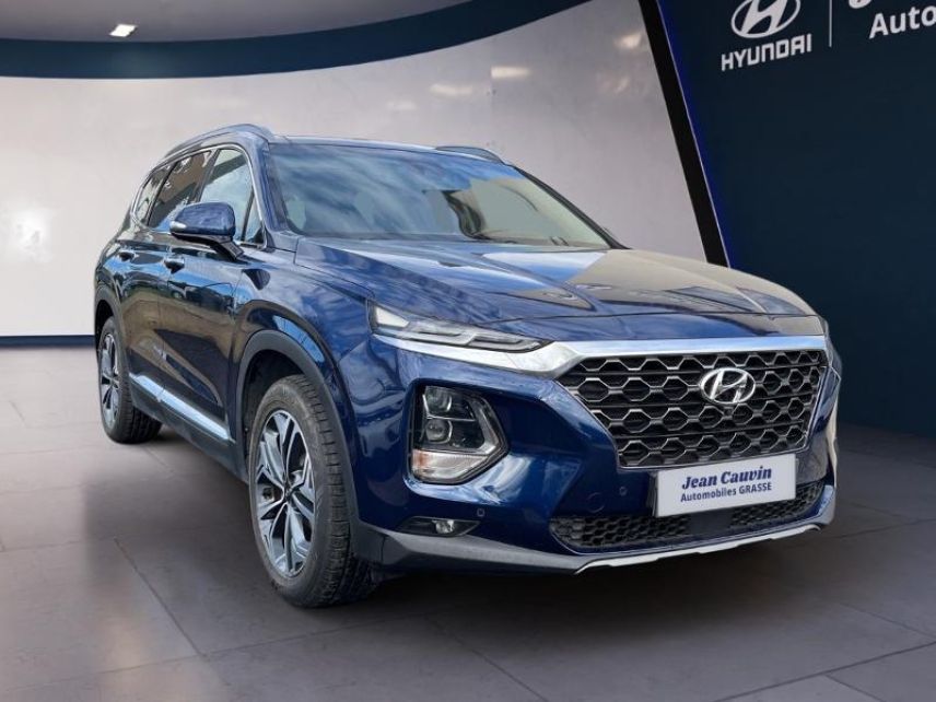 06130 : Hyundai Grasse - Garage Jean Cauvin - HYUNDAI Santa Fe - Santa Fe - bleu nuit - Intégrale - Diesel