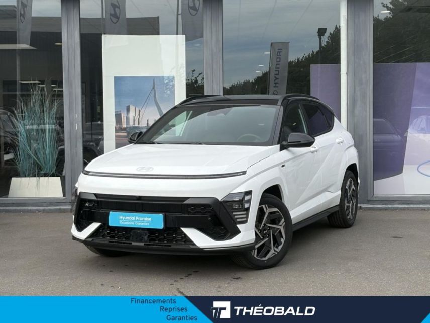 57100 : Hyundai Thionville - Théobald Automobiles - HYUNDAI Kona - Kona - Atlas White/Toit/rétros Black - Traction - Hybride : Essence/Electrique